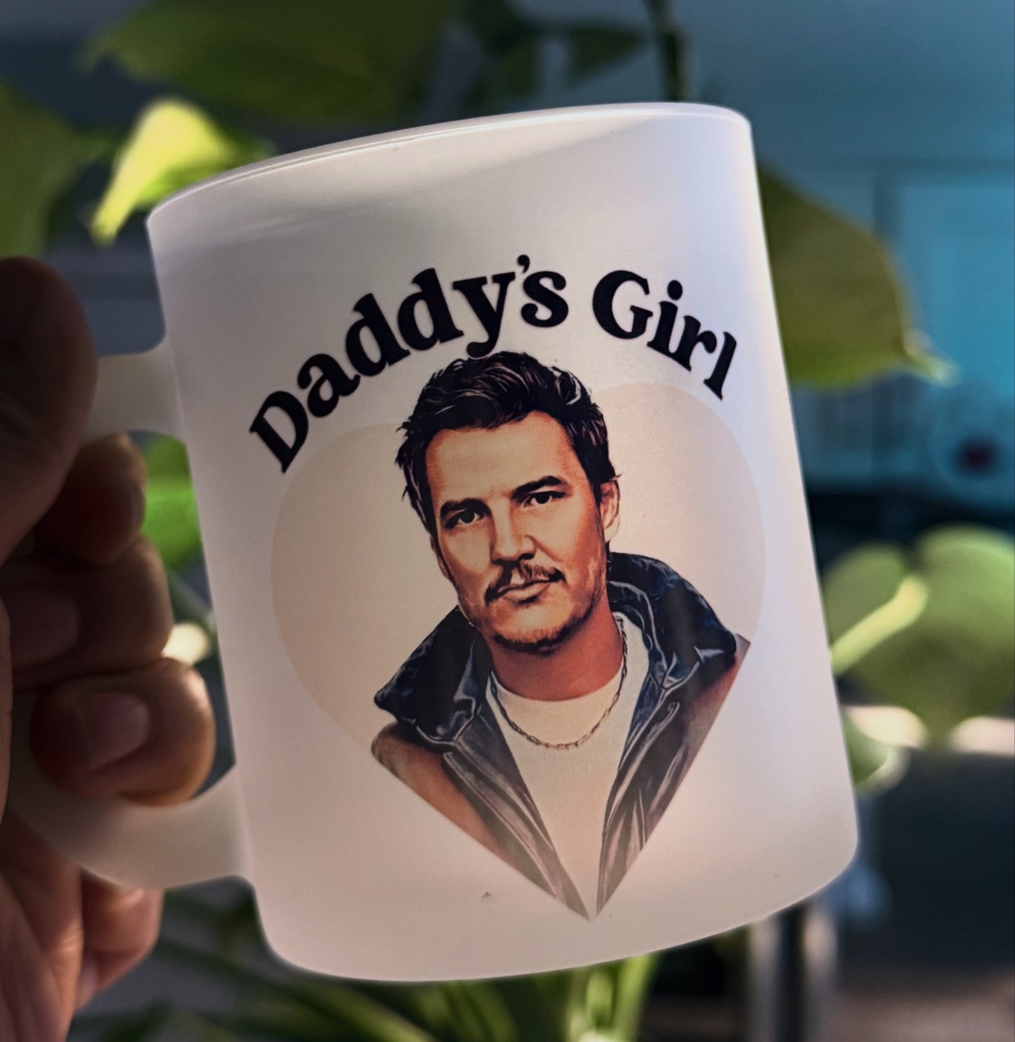 Daddy’s Girl Frosted Mug – Pedro Pascal Inspired