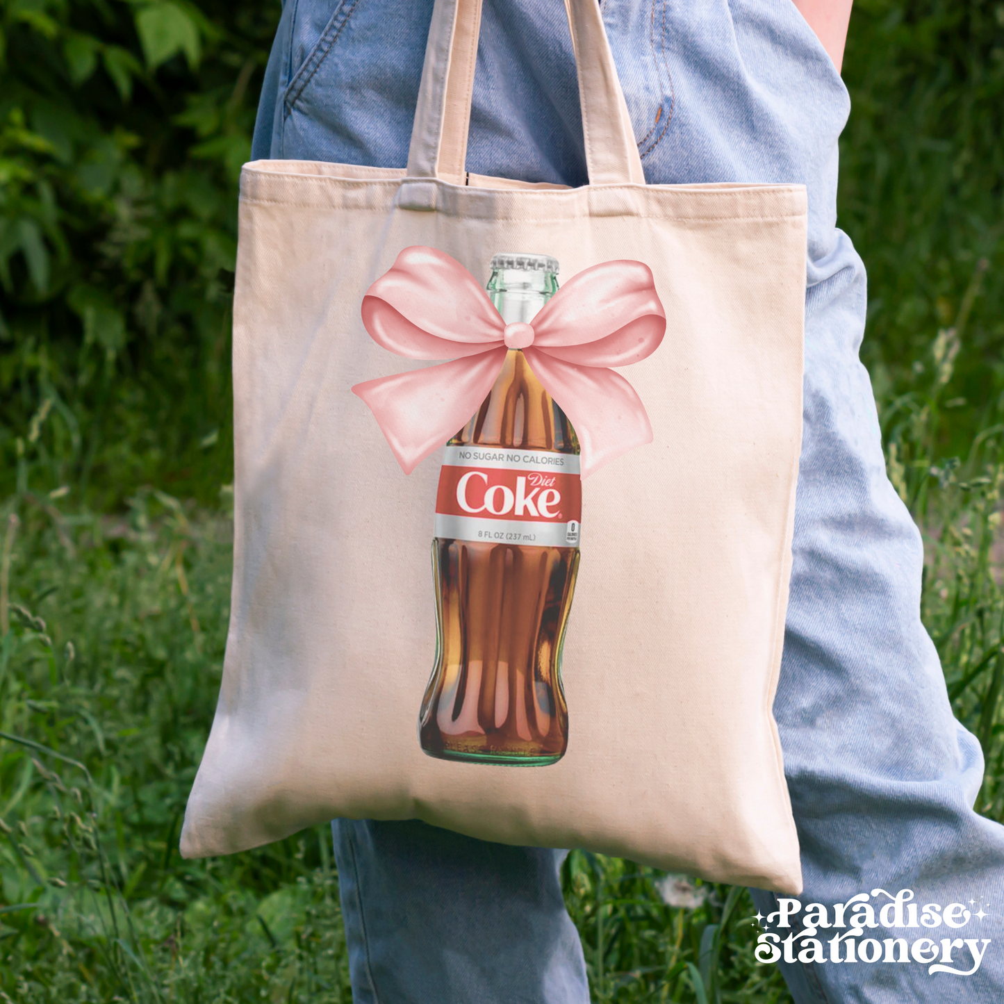 Coquette Diet Coke Canvas Tote