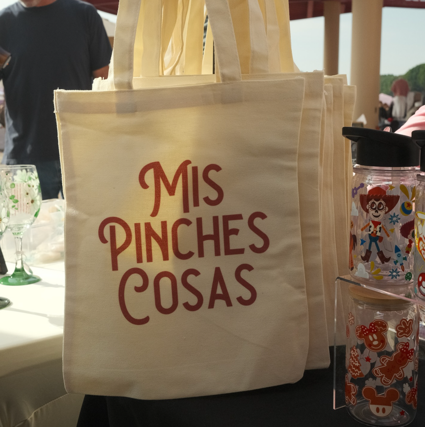 "Mis Pinches Cosas" Canvas Tote Bag